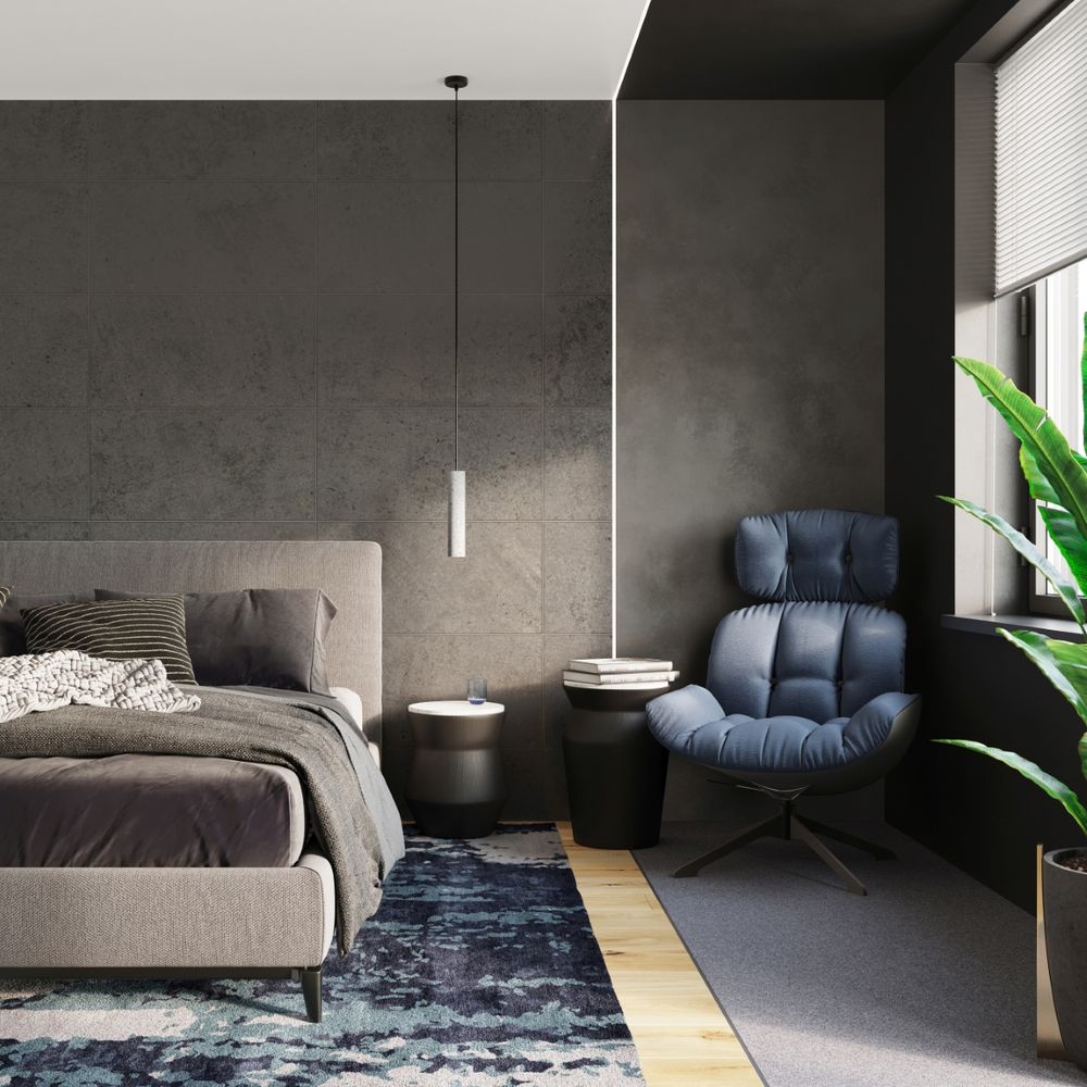 Industrial Pendant Lamp - Luvo Concrete Design - GU10