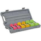 Stay Fit at Home with 6kg Dumbbell Weights Set - Ideal for Men and Women - for Home Gym Workout