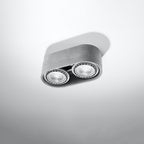 Concrete Ceiling Lamp - Industrial Design GU10