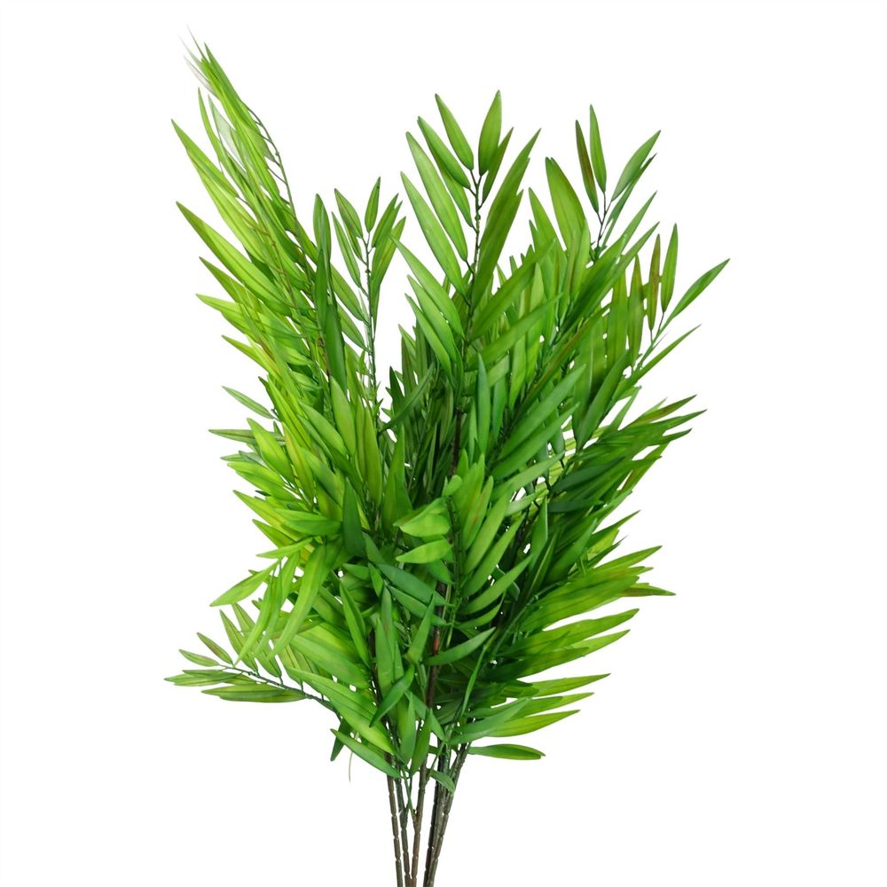 6-Pack 85cm Bamboo Fern Stems - Artificial Plant Decorations - Versatile