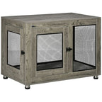Dog Crate with Cage Detail