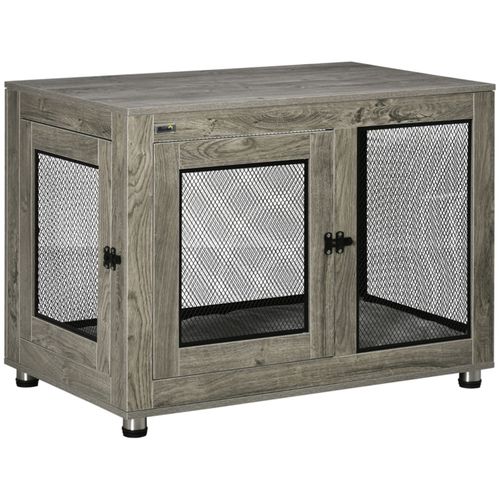 Dog Crate with Cage Detail