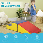 2 Piece Soft Play Set for Toddler Climb and Crawl