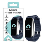 Gymcline Vesper Fitness Tracker - Body Temperature Monitoring, Navy