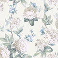 Keeka Floral Blue Cream