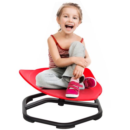 Spinning Chair for Autism Sit and Spin, Coordination & Balance, Red