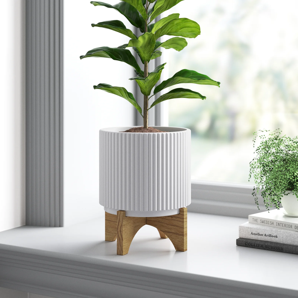 Artificial Plants Ceramic Planters Displays Home Decor Limited Office Desk