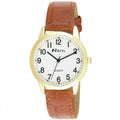 Classic Leather Strap Watch