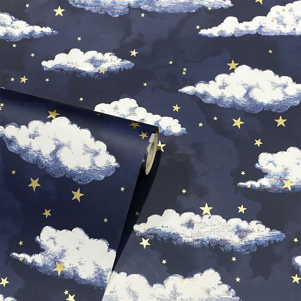 Stars & Clouds Navy - Attention to Detail