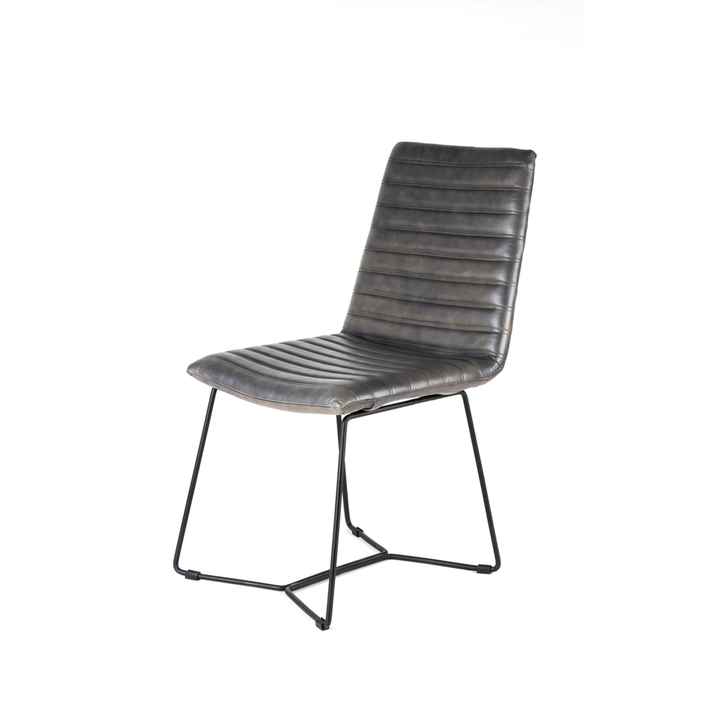 Genuine Leather Chair - Stylish - Comfort & Durability