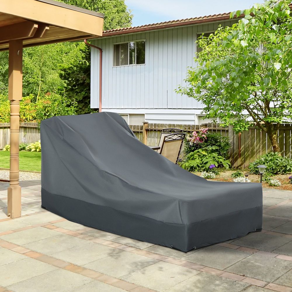 Outdoor Furniture Cover Set - Water Resistant - 200x86cm - Professional Quality