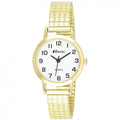 Ladies Gold White Dial Watch.2S