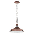 Vintage Industrial Retro Style Metal Ceiling Lamp Shade Pendant Lights, UK E27 Copper colour