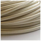 Vintage Rainbow Fabric Covered Electric Cable - Ideal for Lights. & Double Insulated. 7mm Diameter. RoHS Reach CE Compliant