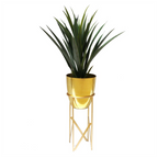 Handcrafted 55cm Copper Planter Set