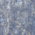 Stone Textured Navy/Silver Wallpaper 12 ft - Attention to Detail