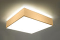 HORUS 45 Ceiling Lamp - Elegant White LED Square Design - for Modern Homes
