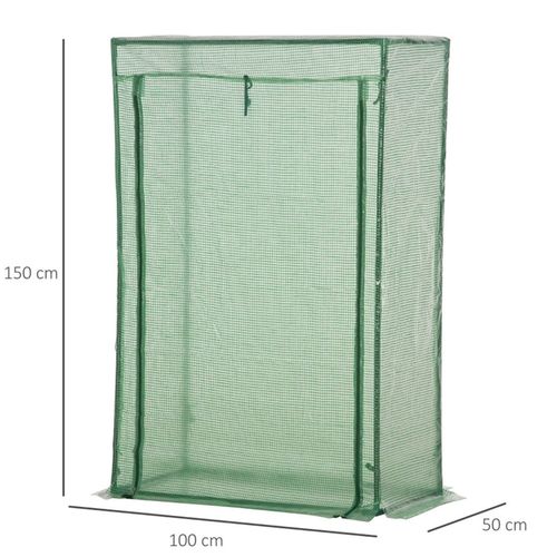 Mini Walk-in Greenhouse - 82W x 128Hcm PE Cover