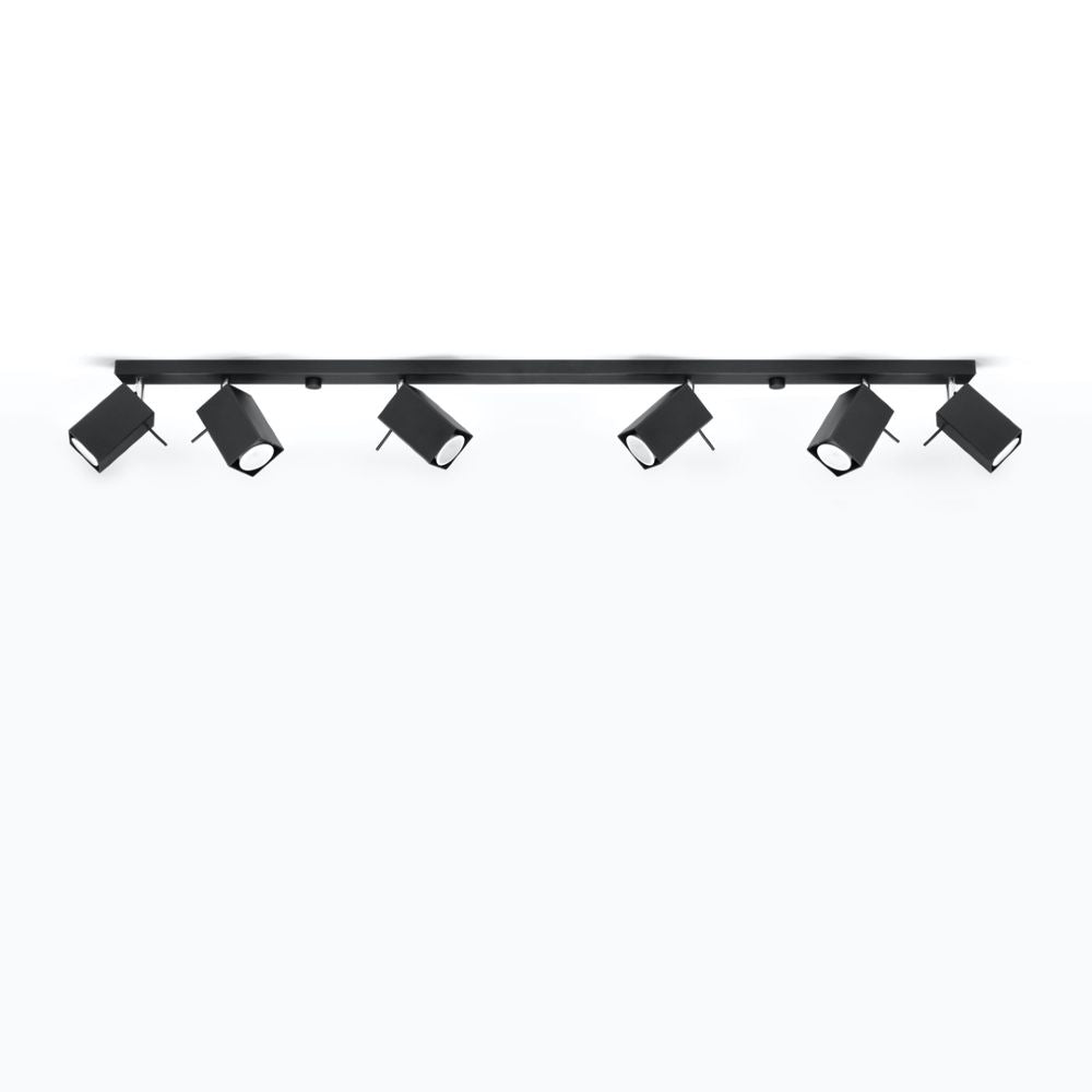 Steel Ceiling Lamp - Modern Design, GU10 Bulb - Industrial Style Décor - Best Value