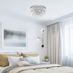 Crystal Ceiling Lamp - 7 Lights, Elegant Chandelier - Fixture for All Decor