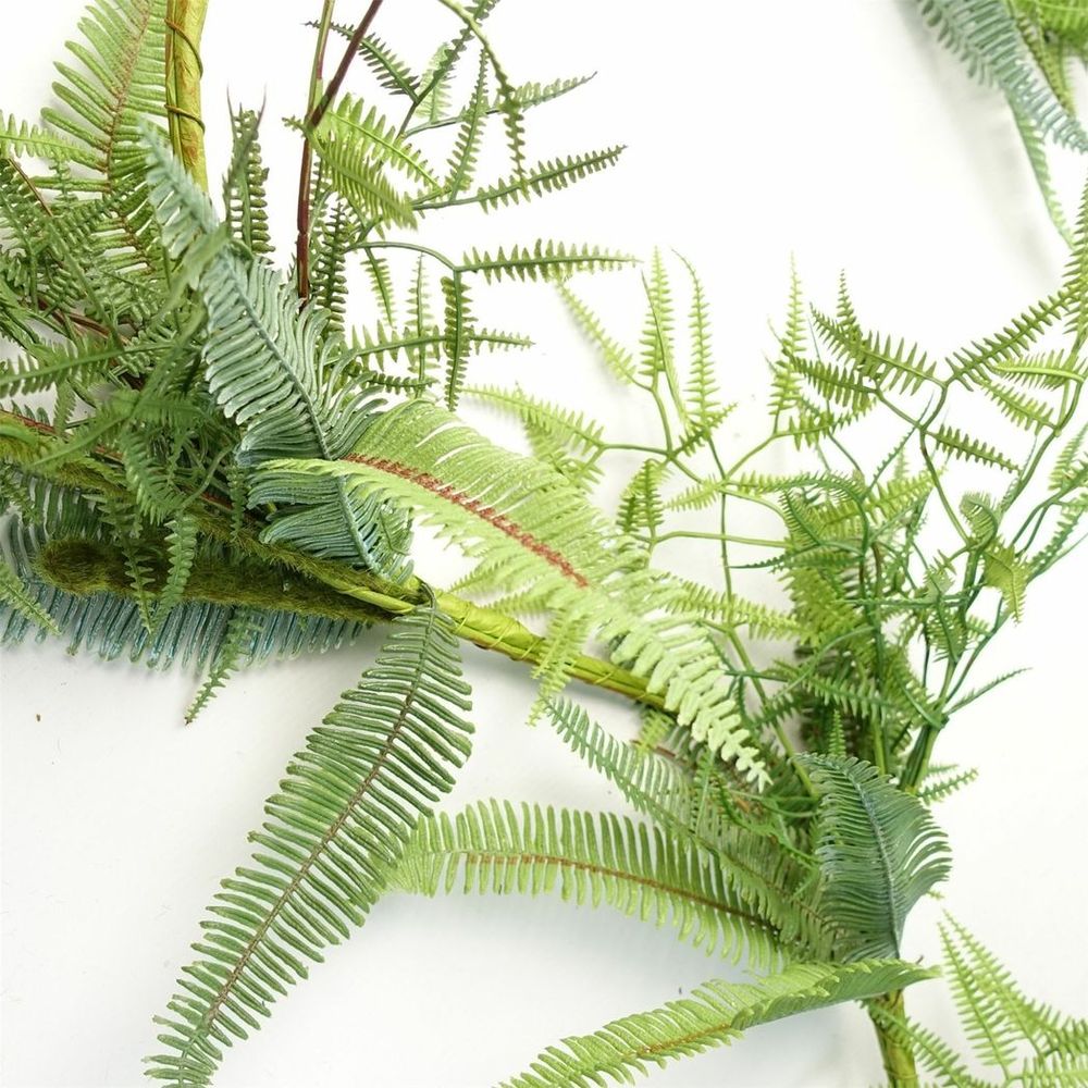 Realistic 180cm Artificial Trailing Fern Garland - Foliage - Handmade and Durable