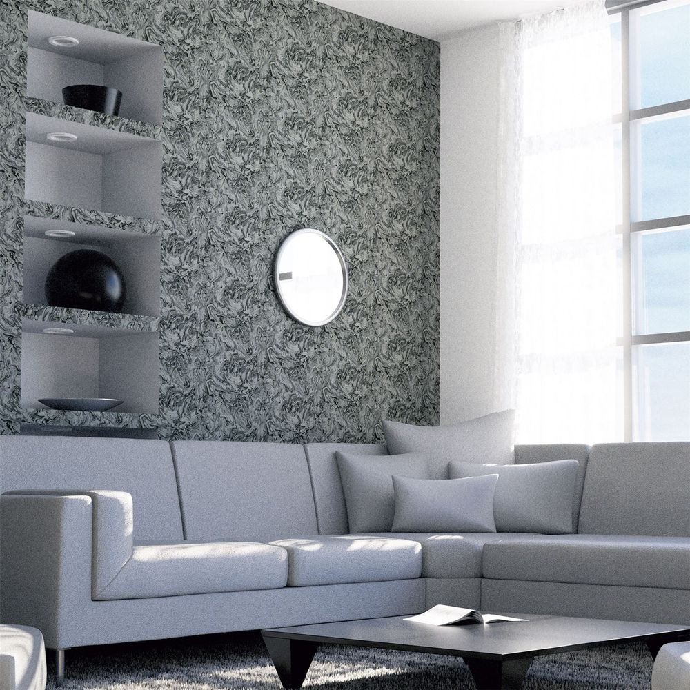 Liquid Marble Charcoal sw12 - with Attention to Detail