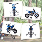 12V Kids Electric Motorbike w/ Twist Grip Throttle, Music