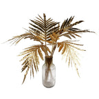 95cm Gold Palm Leaf - Artificial Plant Decoration - Wired Stems - Versatile & Easy to Arrange - Limited Stock