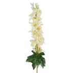 6pk 75cm Cream Delphinium Artificial Stems