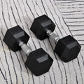 Durable 20kg Hex Dumbbell Set - for Home Fitness