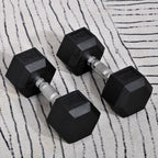 Durable 20kg Hex Dumbbell Set - for Home Fitness