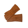 Mens Sheepskin Gloves With 3 Point Design - 306-100 Brown