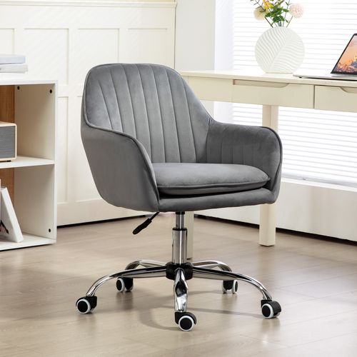 Office Chair, Swivel Desk Chair w/ Adjustable Height