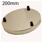3-Way Multi-Outlet Ceiling Rose, 5 Colors