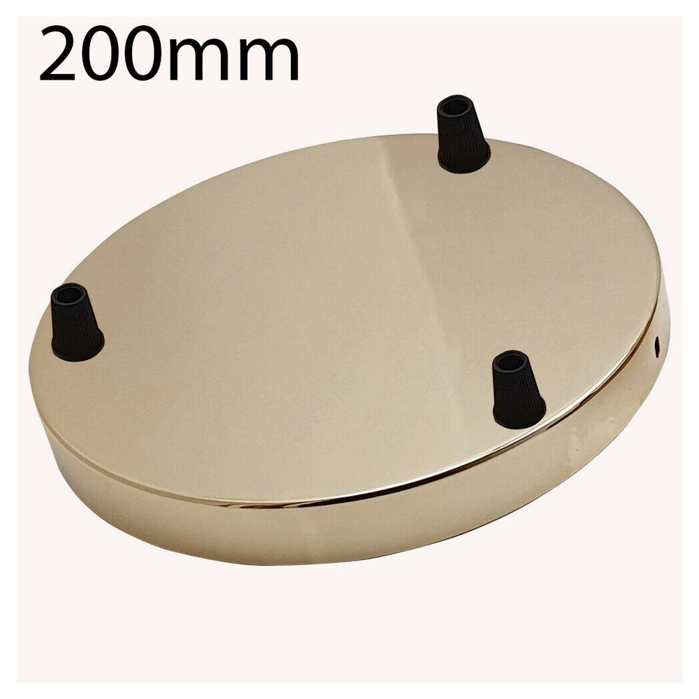 3-Way Multi-Outlet Ceiling Rose, 5 Colors