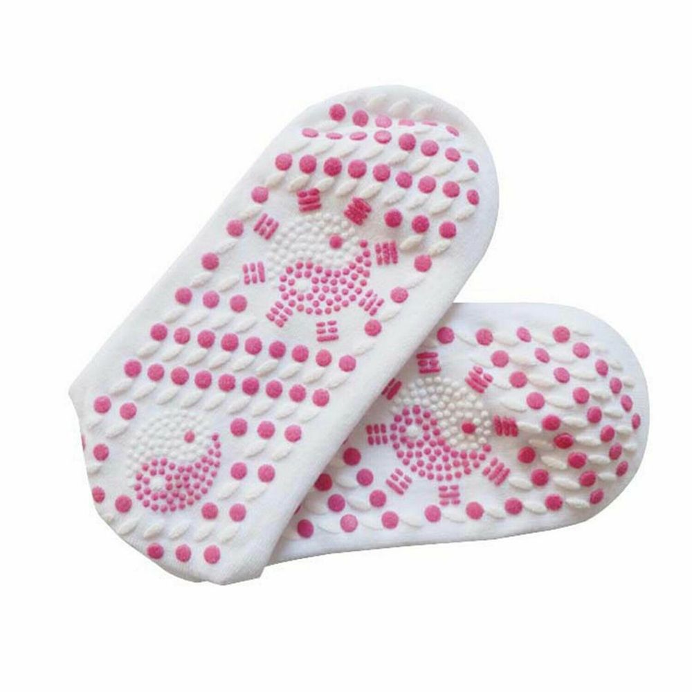 Envie Tourmaline Magnetic Health Socks - White