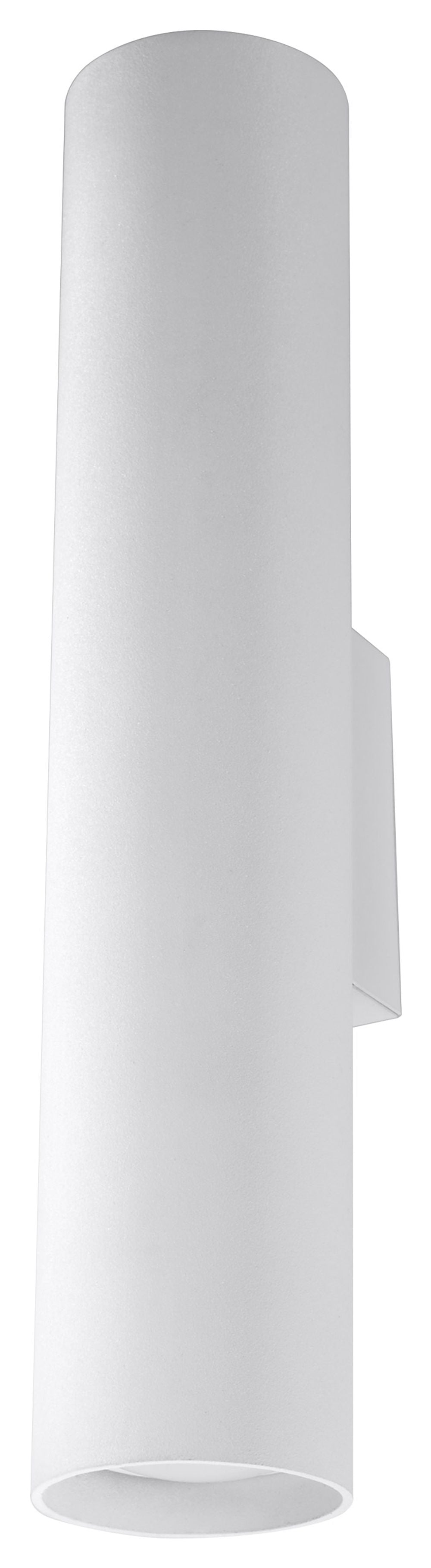 Modern White LED Wall Lamp - LAGOS, Round Tube Design - Loft Lighting