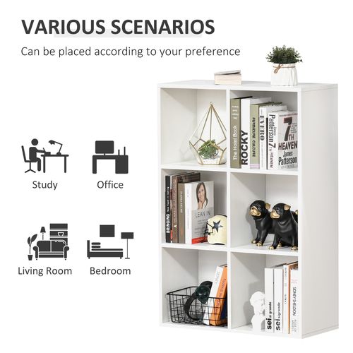 Cubic Cabinet Bookcase Storage Shelves for Home Office