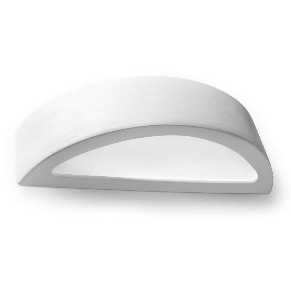 ATENA Ceramic Wall Lamp - Classic Design, Paintable Surface