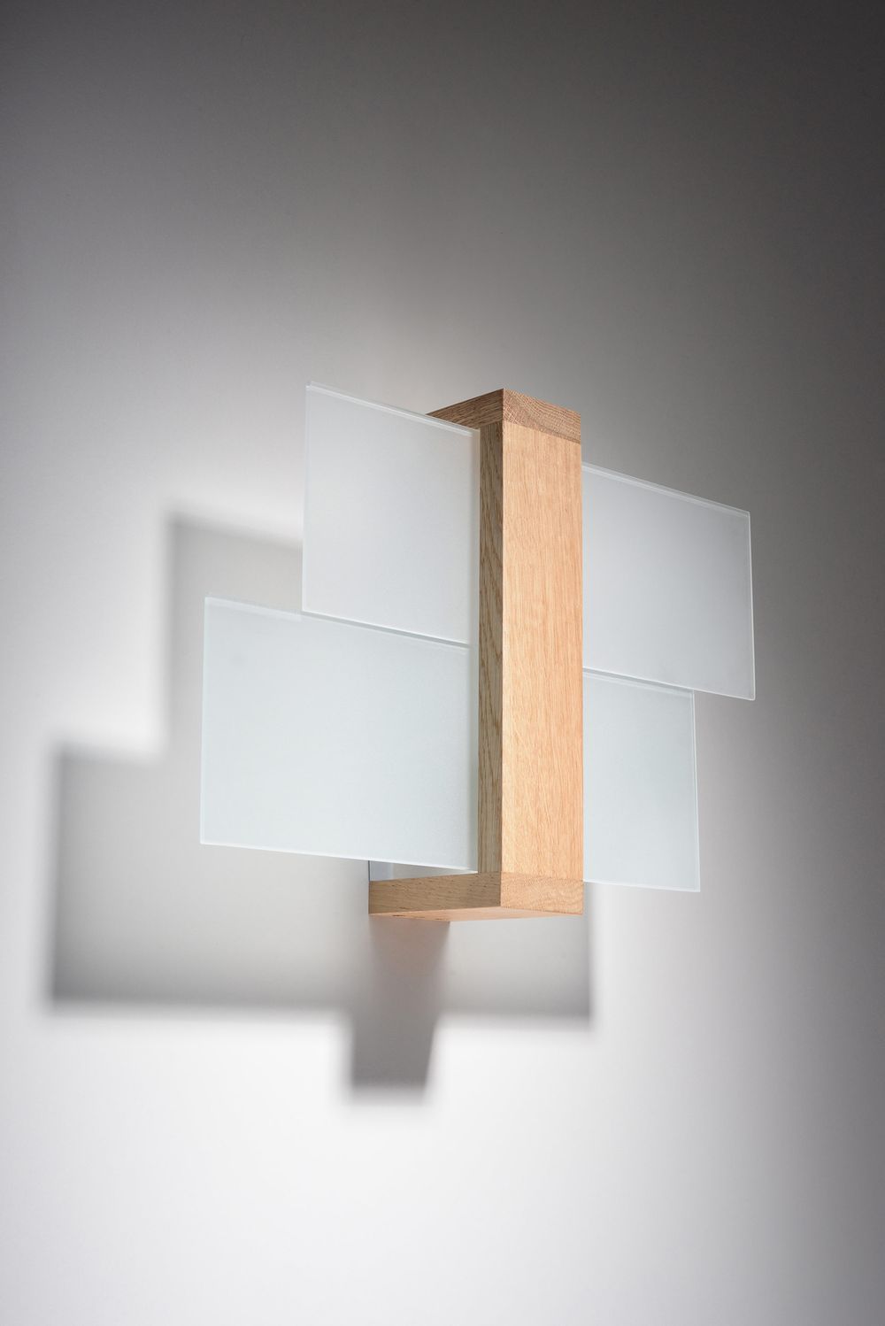 Modern Loft Design LED Wall Lamp - Natural Wood - Professional Quality - Best for Any Room - Feniks Collection