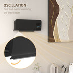 2000W Wall Mounted Ceramic Heater with Remote Control for Home