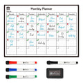 Monthly Planner Set: 4 Markers & Eraser