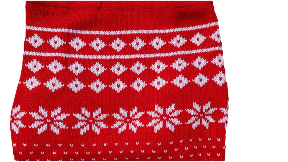 The Bailey Fair Isle - White on Red - Pre-order Now