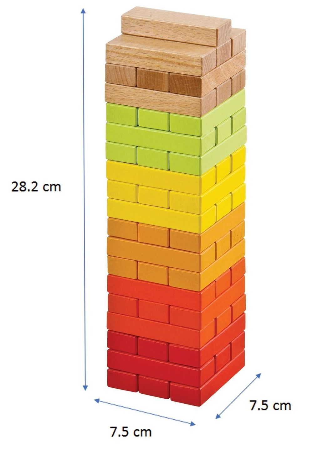 Tumbling Game 56 Pcs - Kid's Educational Stacking Toy