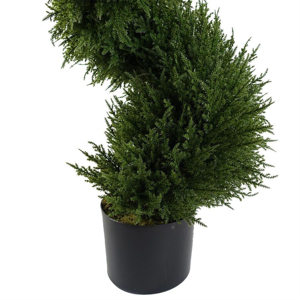 120cm Spiral Cypress Tree Artificial Topiary with Stunning Detail
