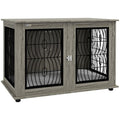Dog Crate Furniture, 44.5" End Table for Extra Large Dogs w/ Cushion