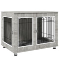 Dog Crate Furniture, Double Door, Soft Cushion - Perfect for All Pets