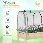 Raised Garden Bed Greenhouse Cover Planter Box