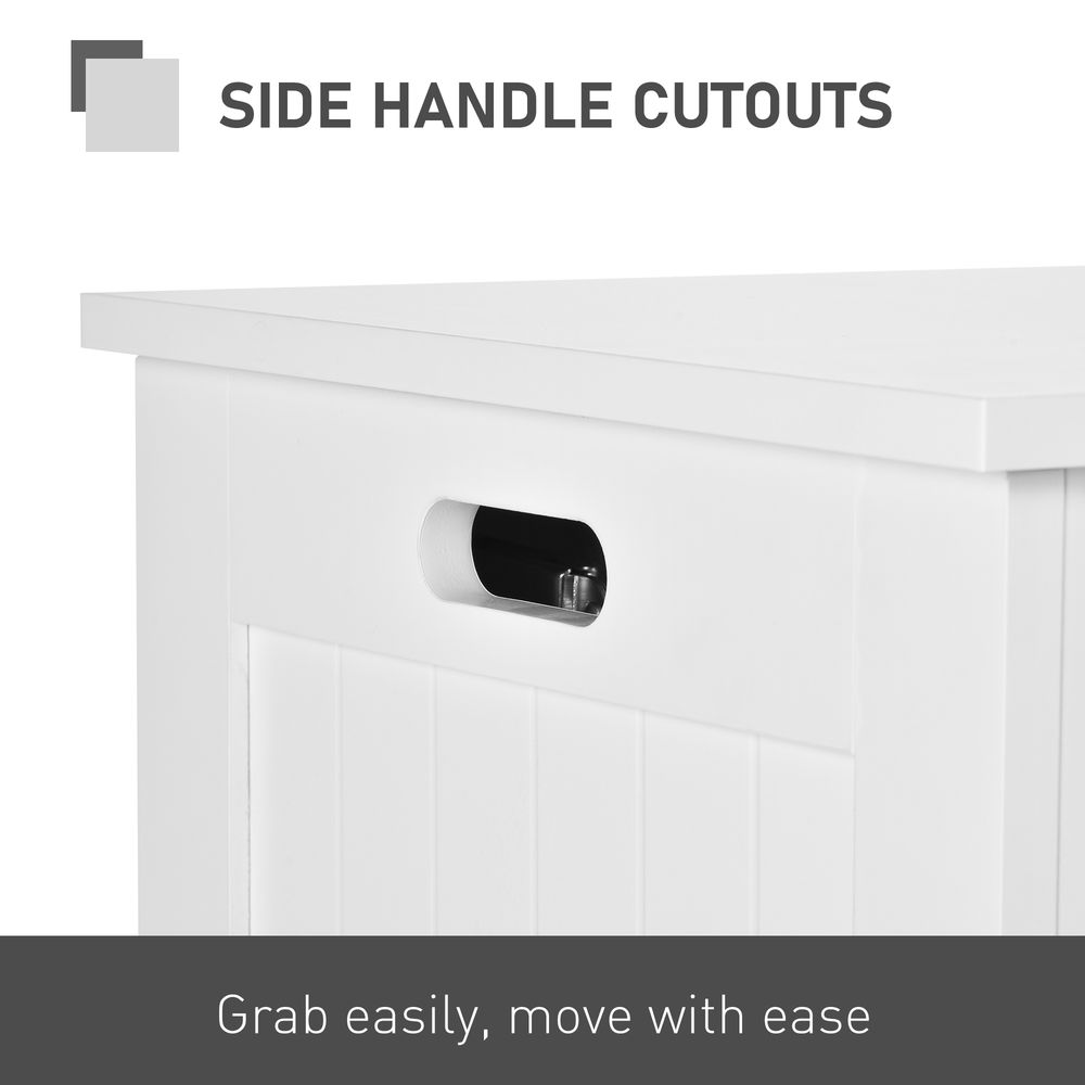 Large Storage Box Toy Chest with Lid & Safety Hinges
