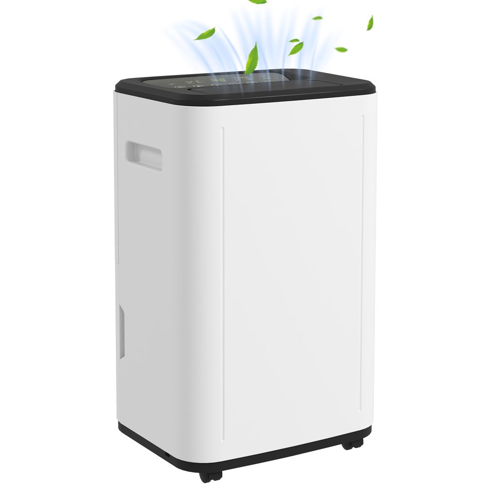20L/Day 6L Dehumidifier, Portable Quiet Air Dehumidifier for Laundry